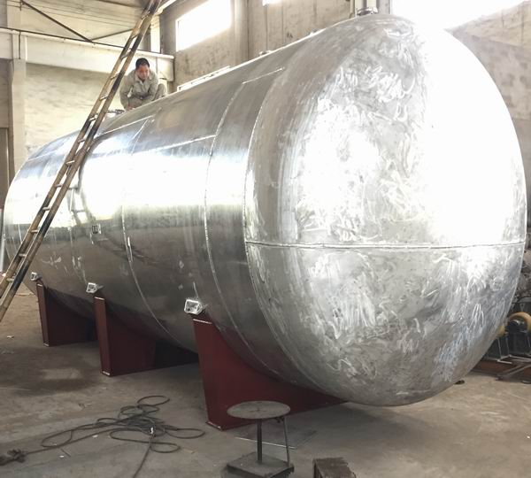 濃硝酸儲(chǔ)罐、鋁儲(chǔ)罐、濃硝酸高位槽、鋁高位槽、濃硝酸計(jì)量罐